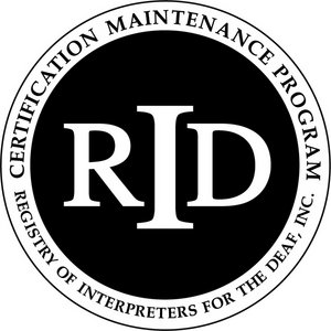 Registry of Interpreters for the Deaf, Certification Maintenance Program